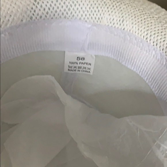 FIRM! Men’s White Panama Straw Hat - Picture 4 of 5